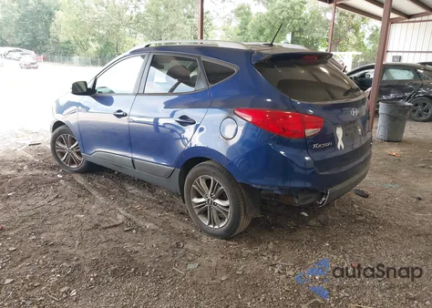 2014 Hyundai Tucson Se from USA, damaged, VIN KM8JU3AG8EU885825